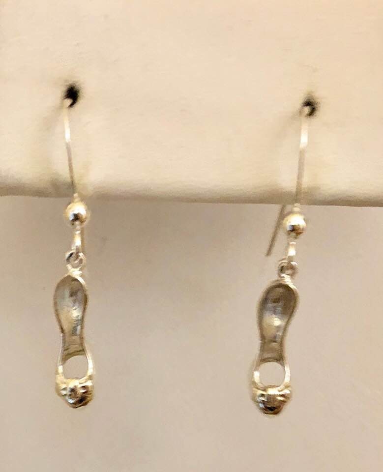 sterling Silber High Heel Pump Schuh Ohrringe 209 von SandyNationJewelry