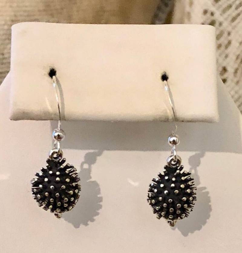 sterling Silber Igel Ohrringe 337 von SandyNationJewelry