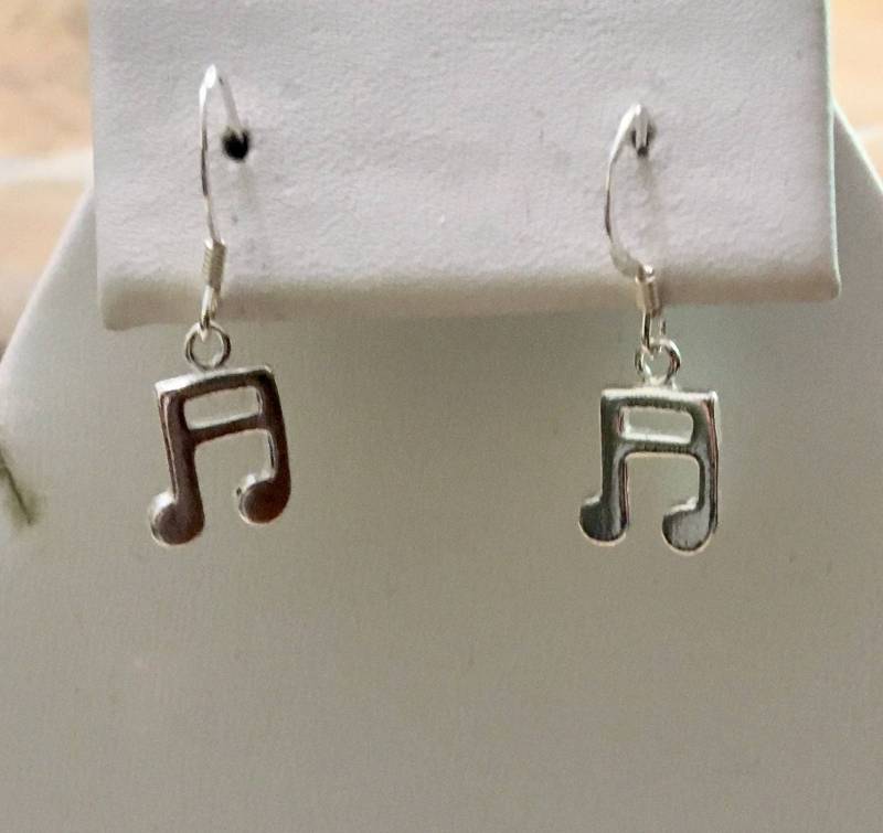 sterling Silber Note Ohrringe 376 von SandyNationJewelry