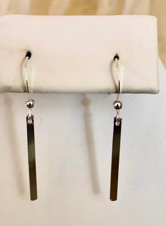 sterling Silber Ohrringe 254 von SandyNationJewelry