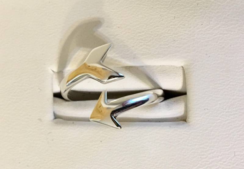 sterling Silber Pfeil Passe 900 Ring von SandyNationJewelry