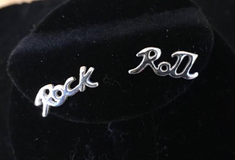 sterling Silber Rock & Roll Ohrringe 1001 von SandyNationJewelry