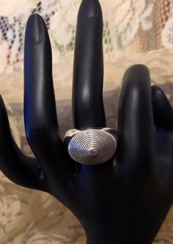 sterling Silber Seil Design-Ring 957 von SandyNationJewelry