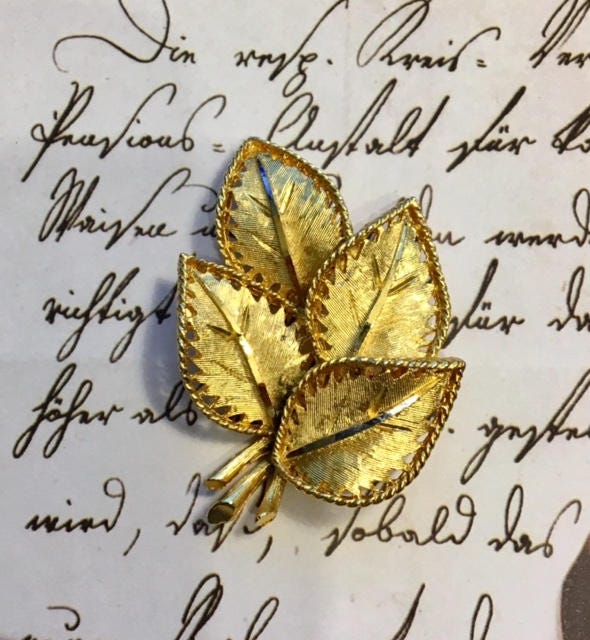 Vintage B.s.k. Brosche 144 von SandyNationVintage