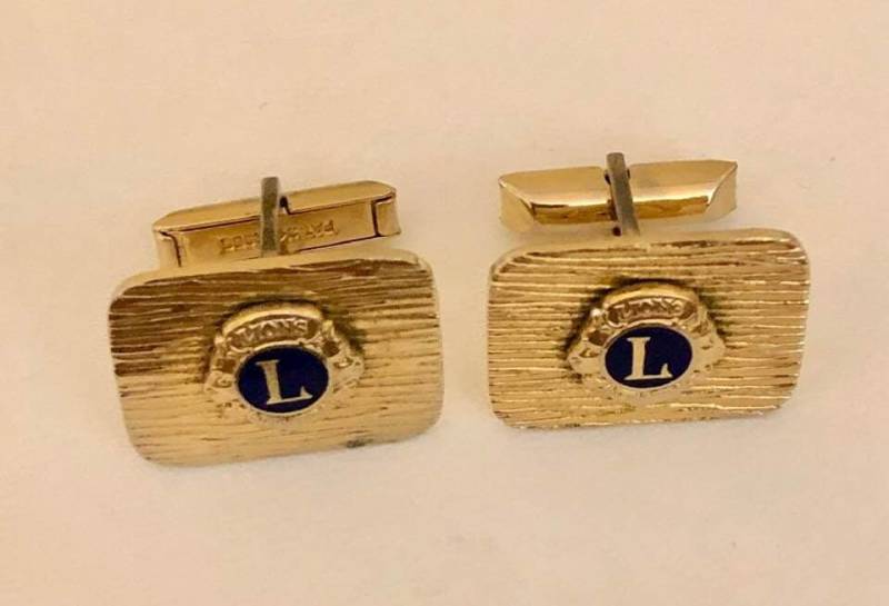 Vintage Lion's International - Manschettenknöpfe 670 von SandyNationVintage