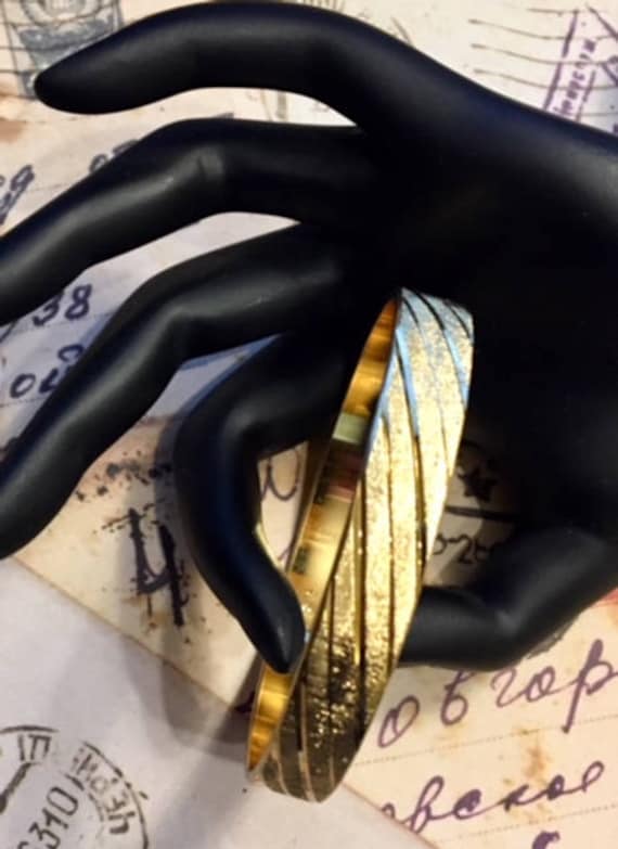 Vintage Monet Armreif Armband-087 von SandyNationVintage