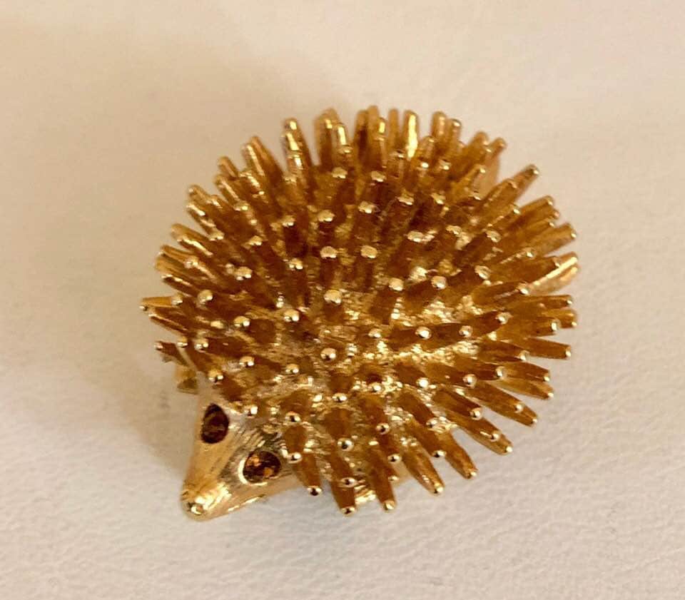Vintage Sarah Coventry Igel Brosche 176 von SandyNationVintage