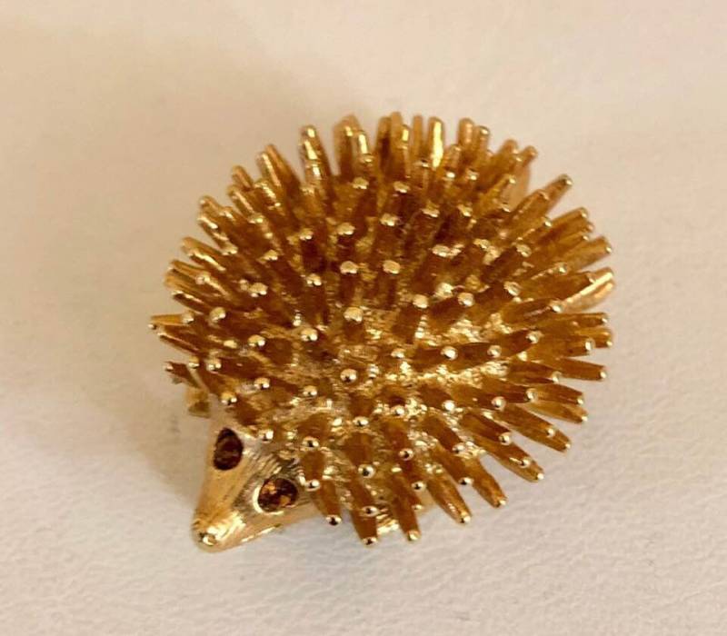 Vintage Sarah Coventry Igel Brosche 176 von SandyNationVintage