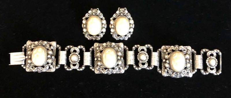 Vintage Selro Style Armband Und Ohrringe von SandyNationVintage