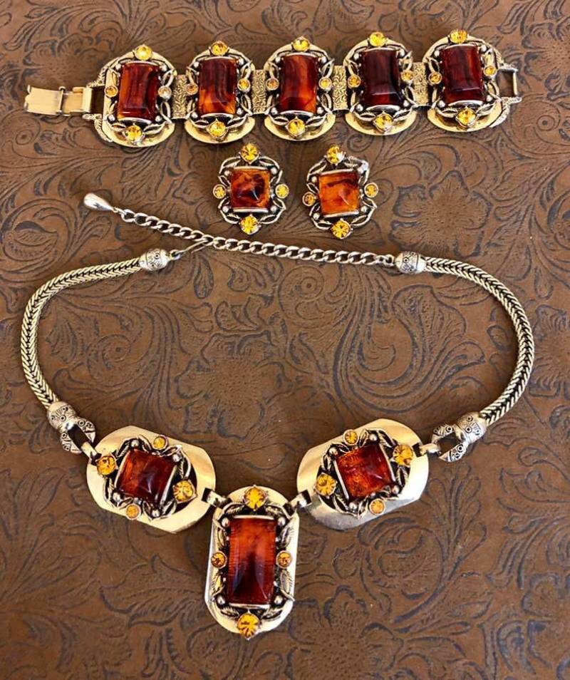 Vintage Selro Style Demi Parure von SandyNationVintage