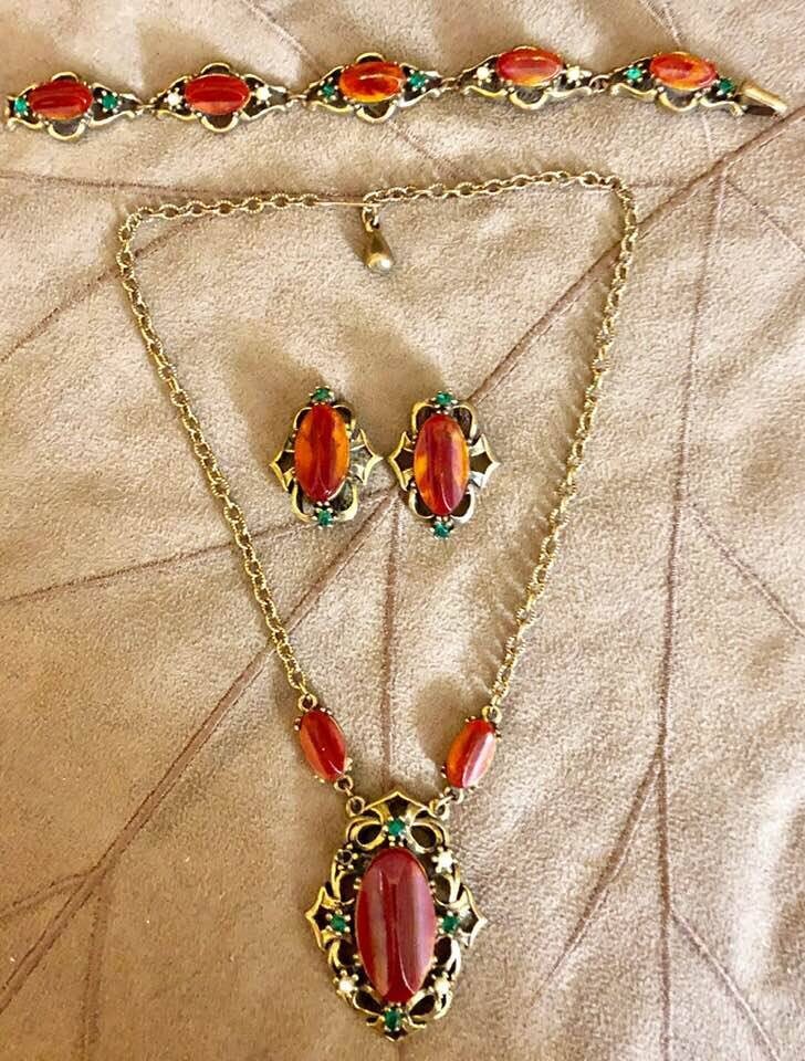 Vintage Selro Style Demi Parure von SandyNationVintage