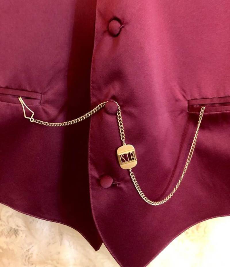 Vintage Taschenuhr-Kette Mit Messer 977 von SandyNationVintage