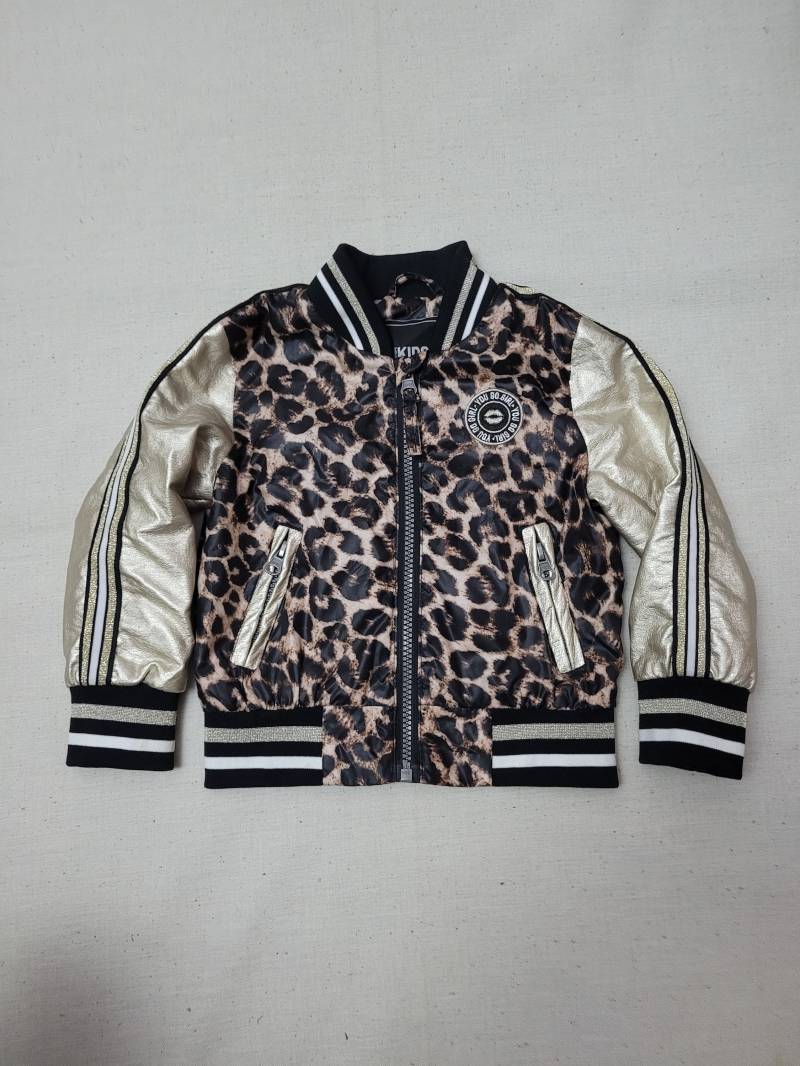Vintage Bomberjacke Mit Leopardenmuster Und Gold Mädchen/Gr. 92 Eu Europa Kinderkleidung Vintage Bomberjacke Mit Leopardenmuster Und Gold Mädchen/Gr. 92 Eu Europa Kinderkleidung von SandyVintageBoutique