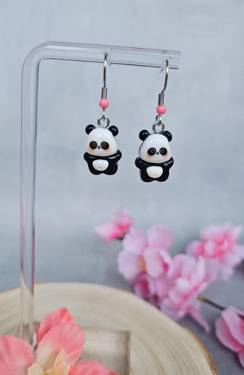 Ohrringe Pandabär - Süße Pandas Ohrringe Pandabär - Süße Pandas von SandysWelt25