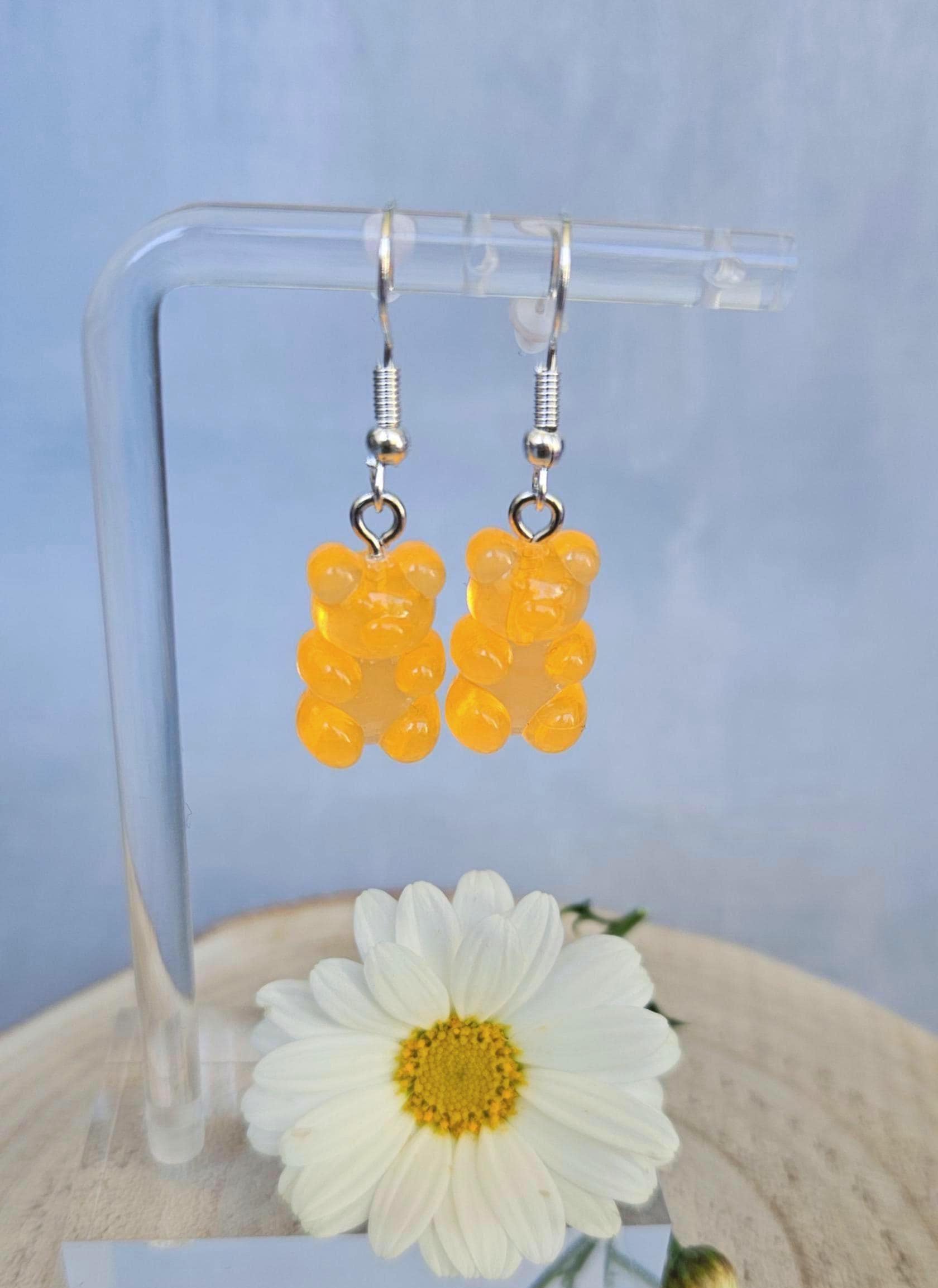 Ohrringe - Süße Gummibärchen- Mit Ohrhaken | Handmade Schmuck Bunt & Verspielt Lustige Geschenkidee von SandysWelt25