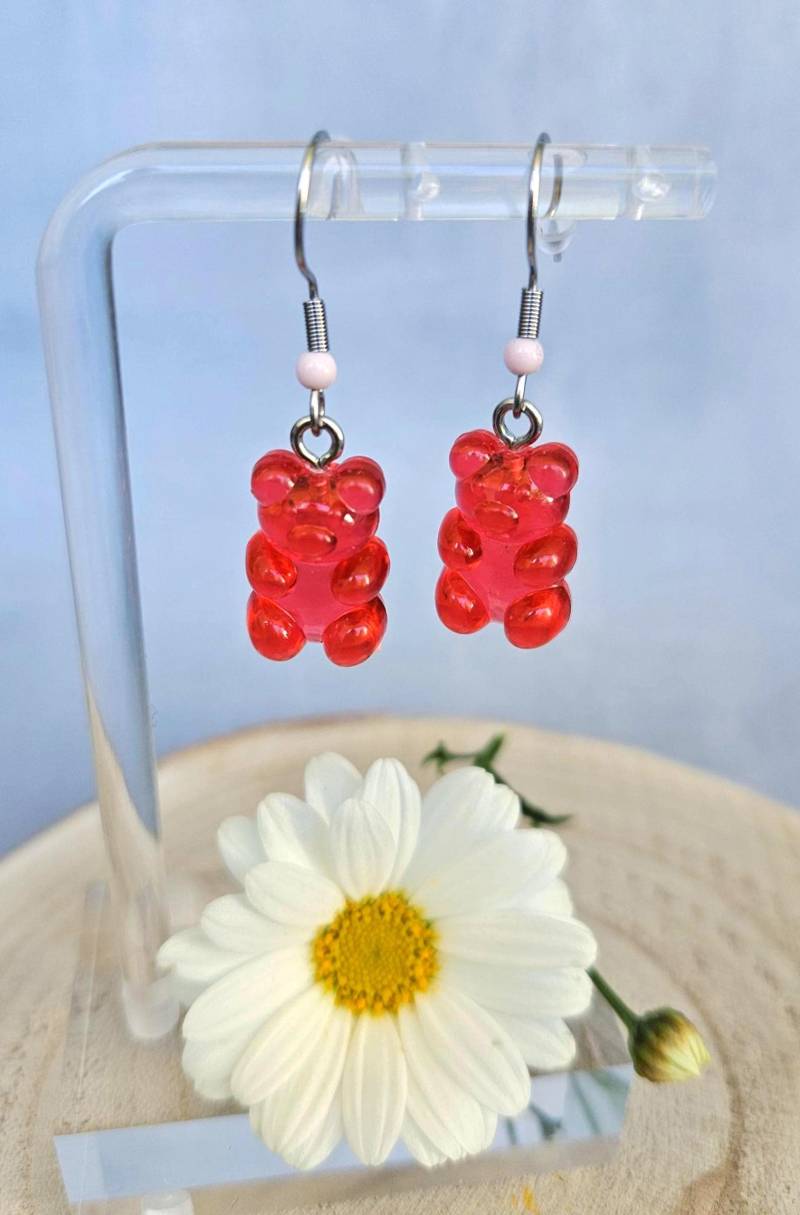 Ohrringe - Süße Gummibärchen- Mit Ohrhaken | Handmade Schmuck Bunt & Verspielt Lustige Geschenkidee Ohrringe - Süße Gummibärchen- Mit Ohrhaken | Handmade Schmuck Bunt & Verspielt Lustige Geschenkidee von SandysWelt25