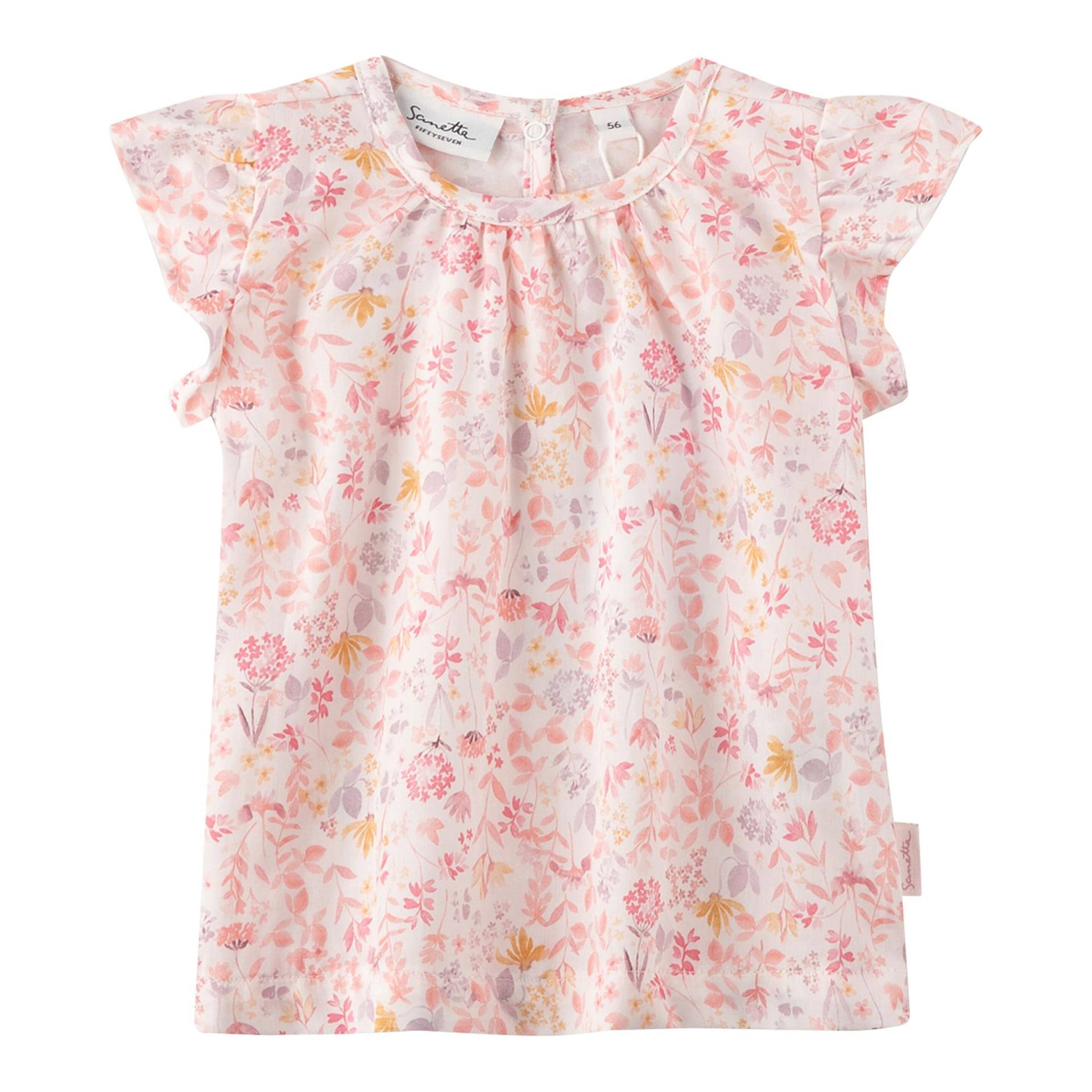 Sanetta Fiftyseven Bluse Flügelarm Blumen von Sanetta Fiftyseven