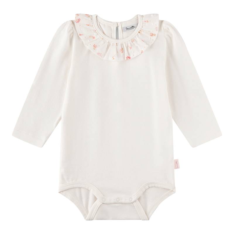 Sanetta Fiftyseven Body langarm Rüschenkragen von Sanetta Fiftyseven