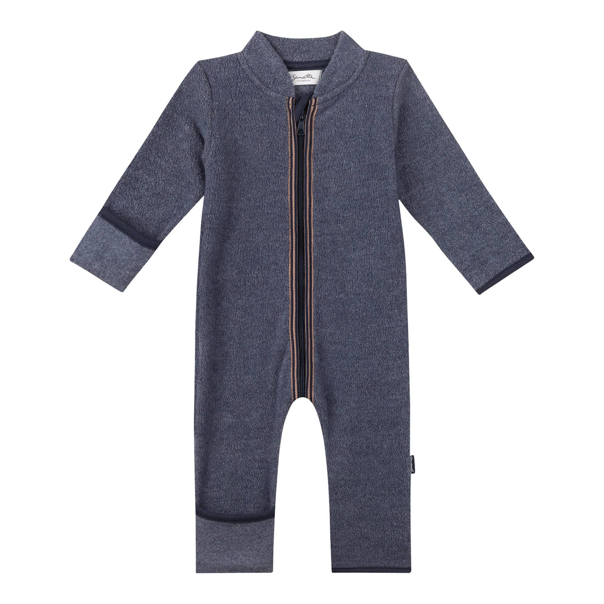 Sanetta Fiftyseven Fleece-Overall mit Klappbündchen von Sanetta Fiftyseven