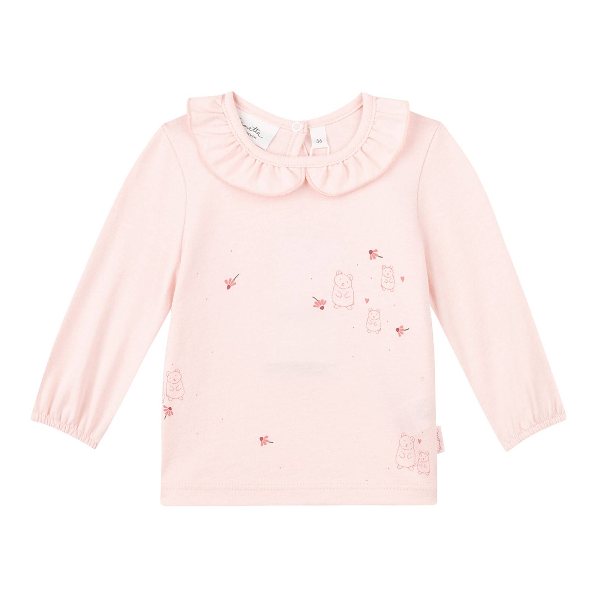 Sanetta Fiftyseven Shirt langarm Bubikragen Hamster von Sanetta Fiftyseven