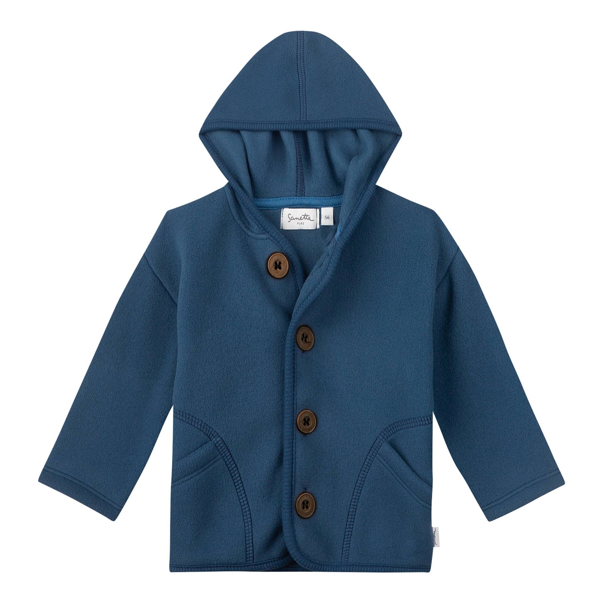 Sanetta Pure Fleecejacke mit Kapuze von Sanetta Pure