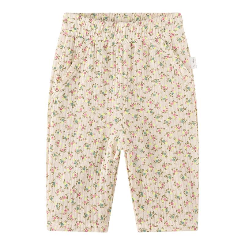 Sanetta Pure Musselin-Hose Blumen von Sanetta Pure