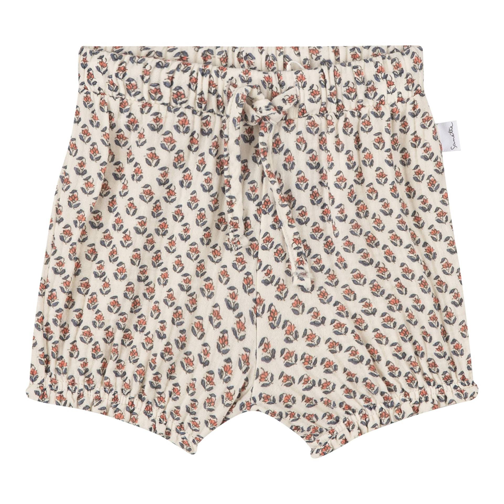 Sanetta Pure Musselin-Shorts Blumen von Sanetta Pure