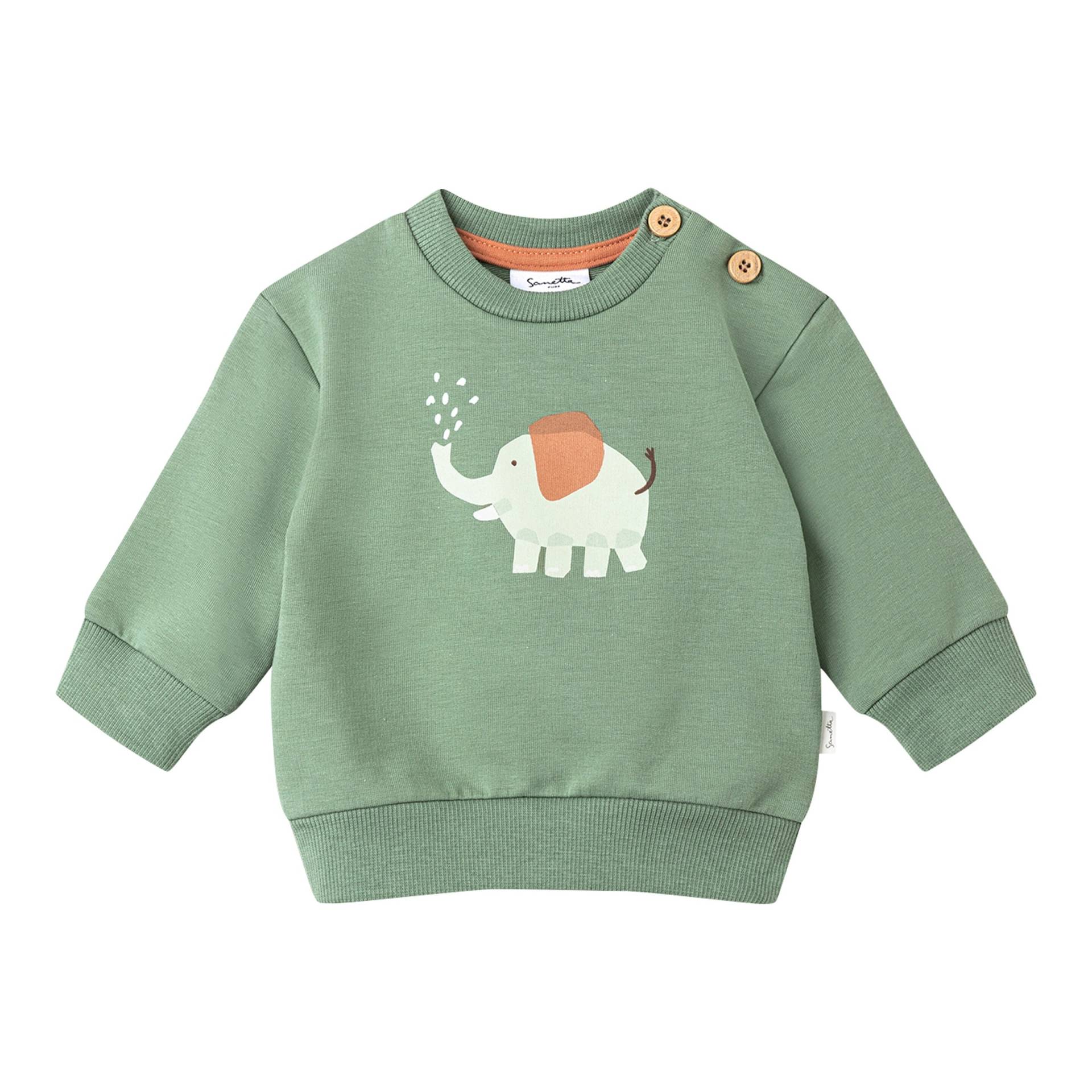 Sanetta Pure Pure Sweatshirt Elefant von Sanetta Pure