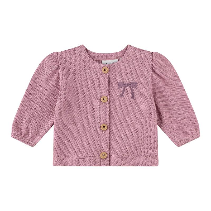 Sanetta Pure Sweatjacke Puffärmel Struktur von Sanetta Pure