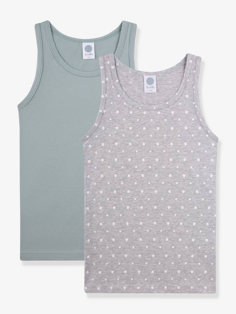 2er-Pack Unterhemden PUNKTE Mädchen Sanetta von Sanetta