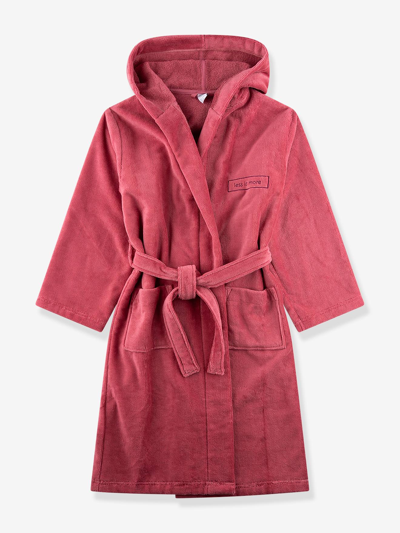 Bademantel Mädchen Sanetta mit Schriftzug von Sanetta