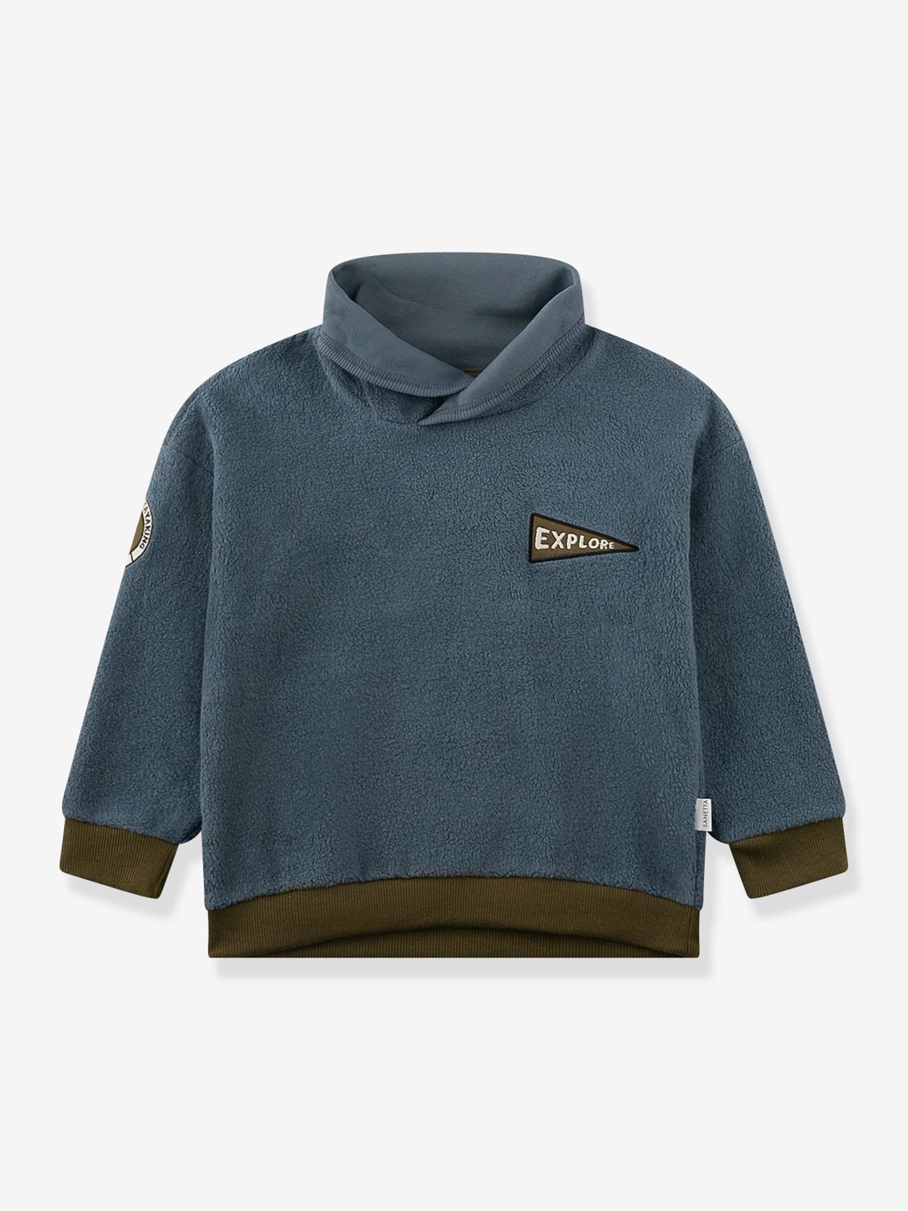 Kapuzensweatshirt EXPLORE Jungen Sanetta PURE Bio-Baumwolle von Sanetta