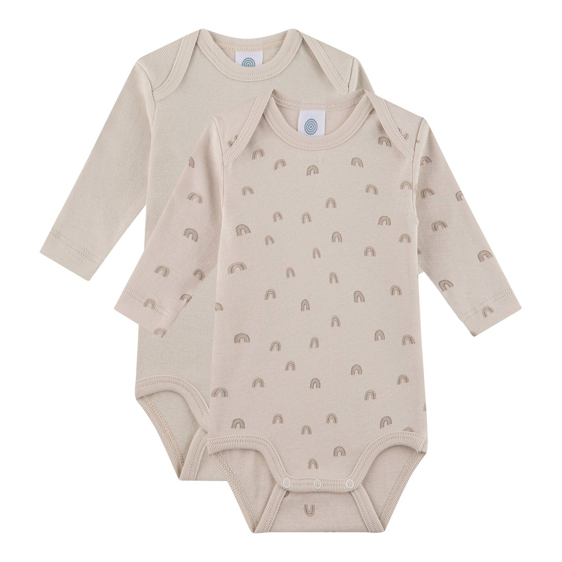 Sanetta 2er-Pack Body langarm Regenbögen von Sanetta