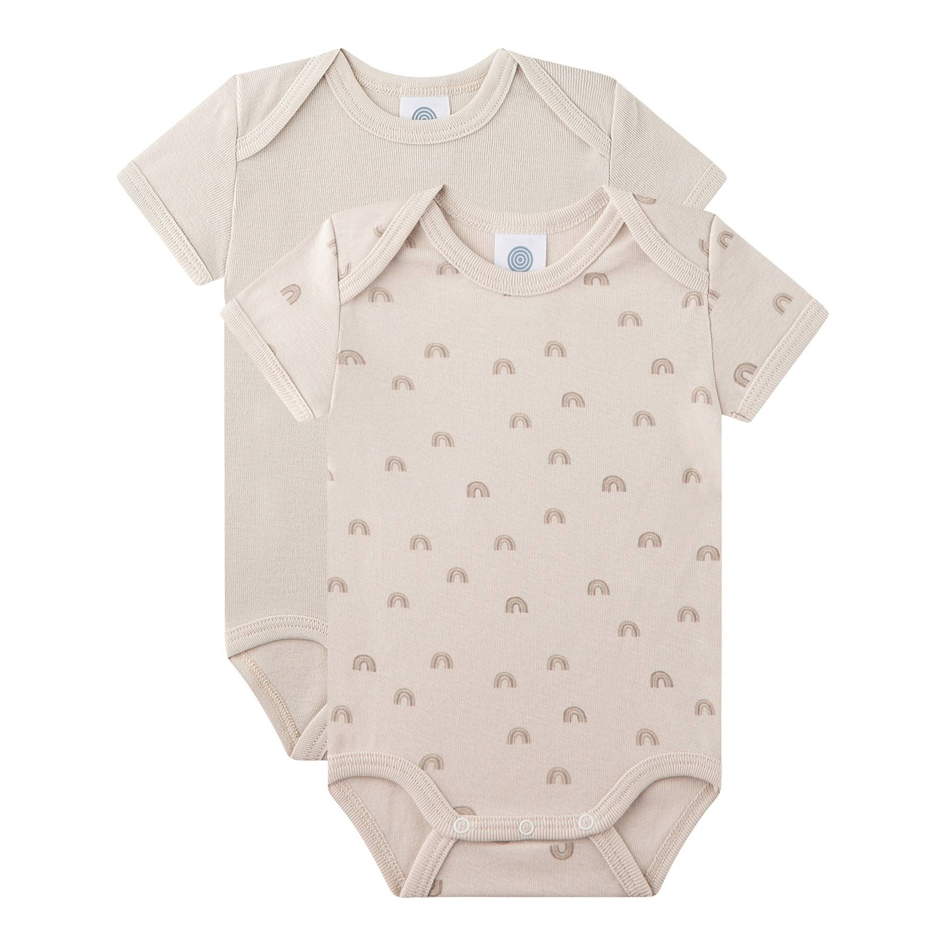Sanetta 2er-Pack Bodys kurzarm Regenbögen von Sanetta