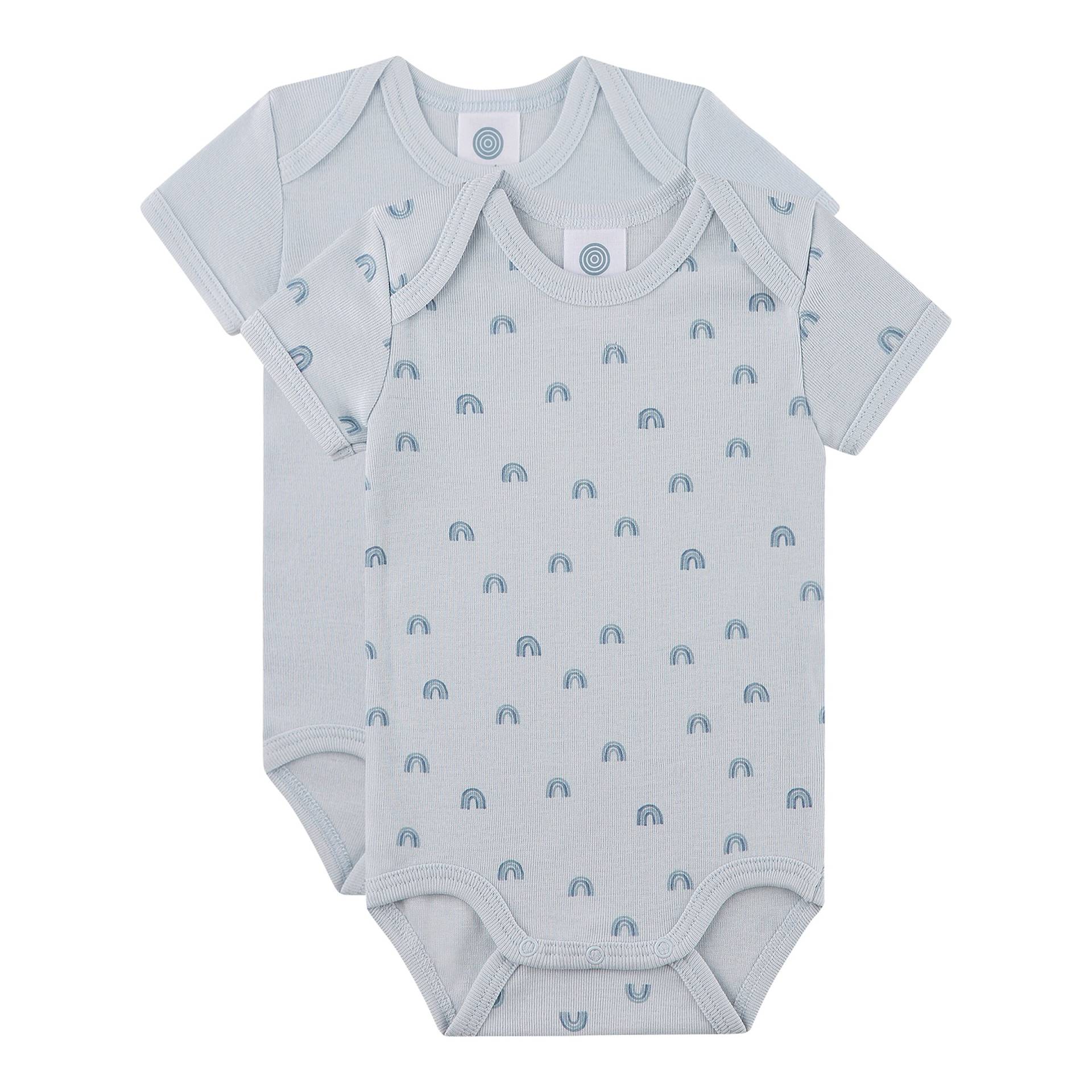 Sanetta 2er-Pack Bodys kurzarm Regenbögen von Sanetta