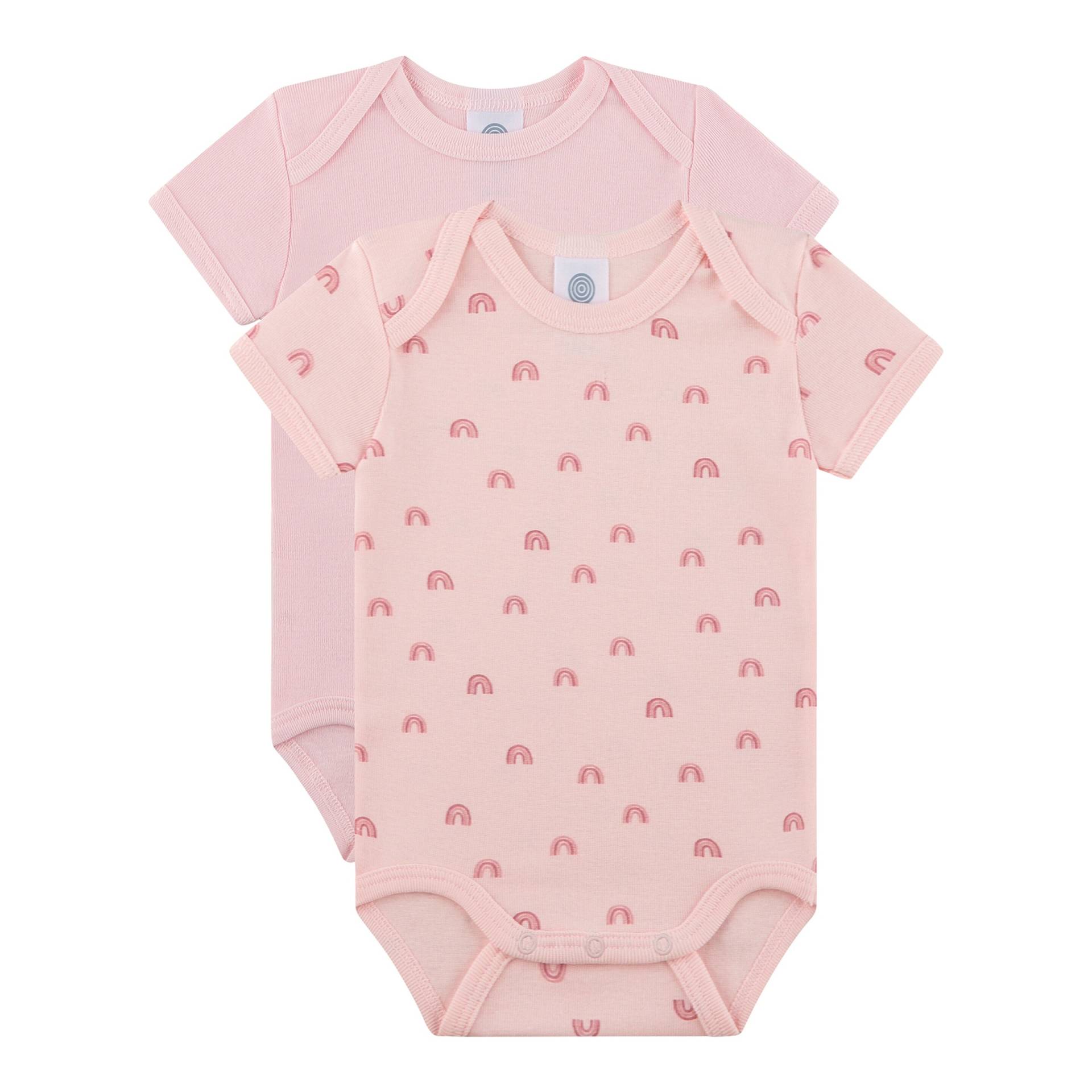 Sanetta 2er-Pack Bodys kurzarm Regenbögen von Sanetta