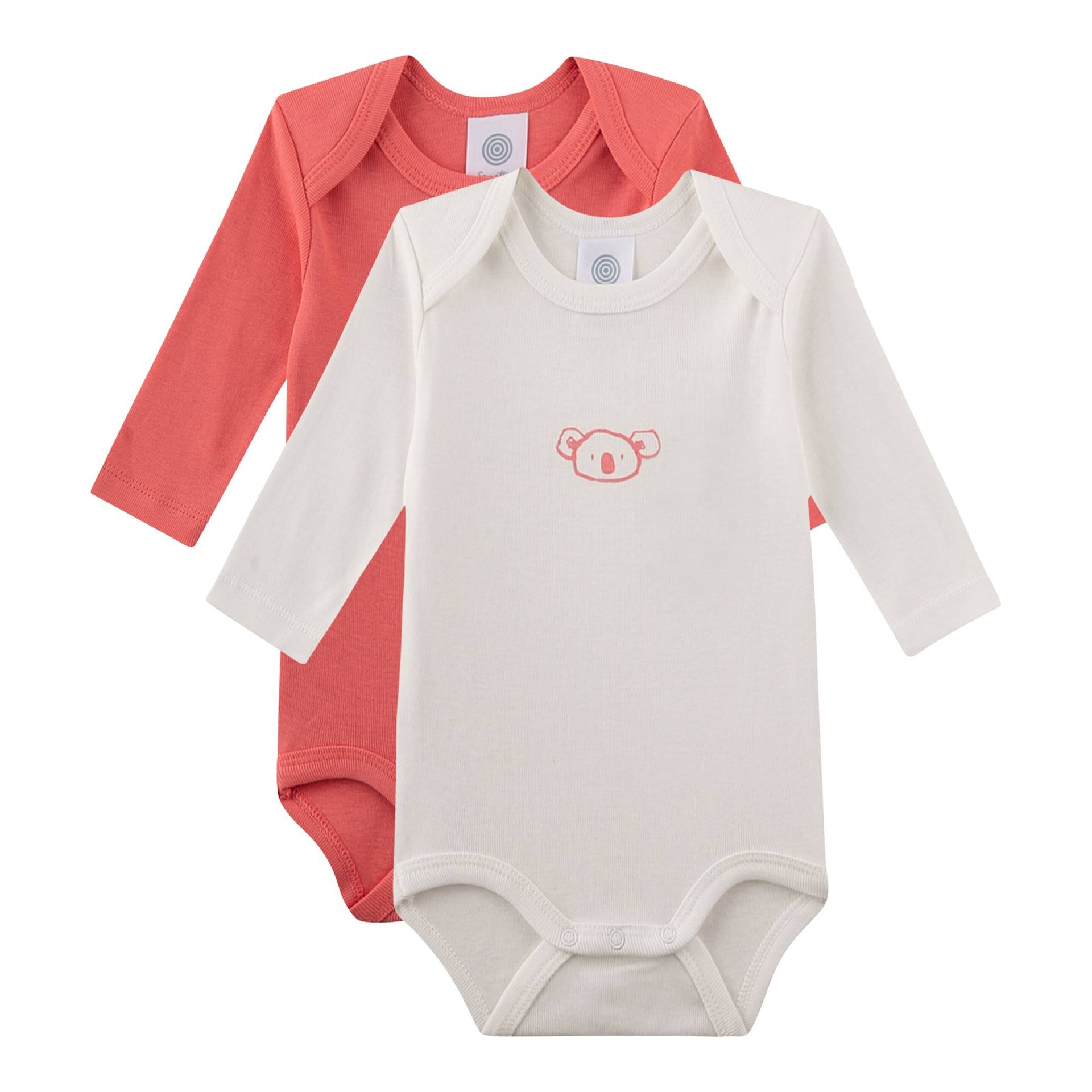 Sanetta 2er-Pack Bodys langarm Koala von Sanetta