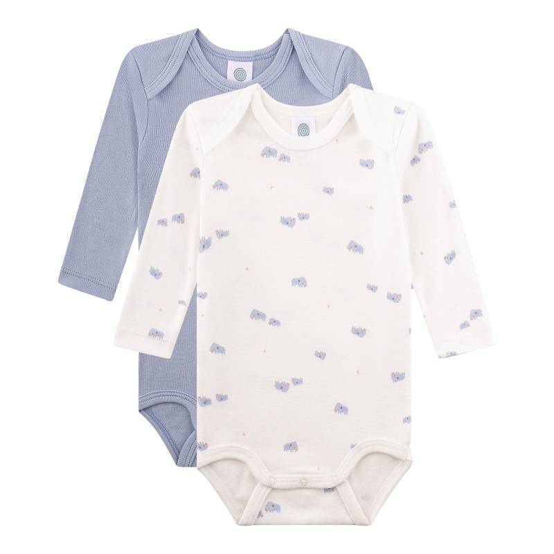 Sanetta 2er-Pack Bodys langarm Mammut von Sanetta