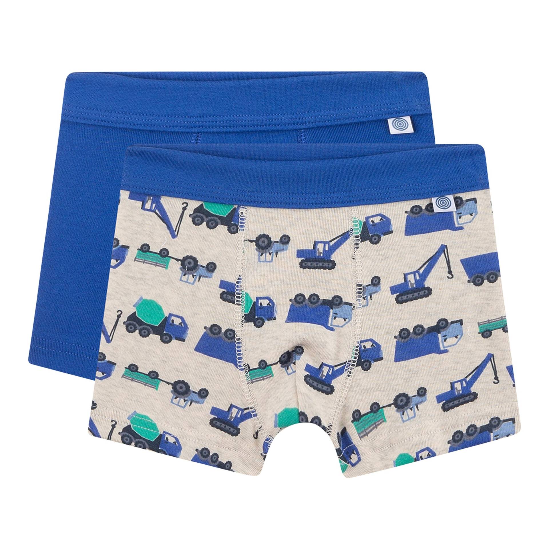 Sanetta 2er-Pack Boxershorts Fahrzeuge von Sanetta