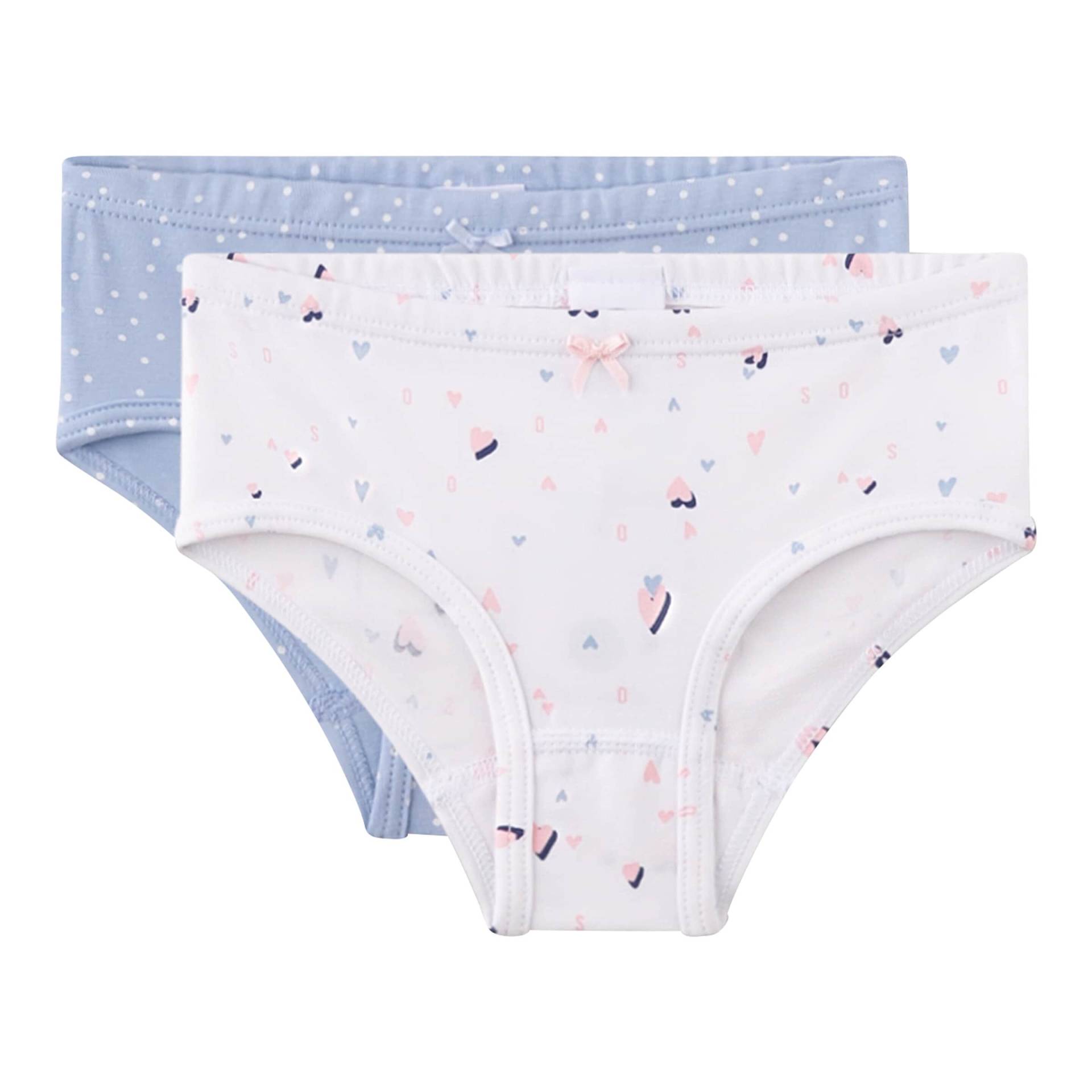 Sanetta 2er-Pack Slips Herzen Punkte von Sanetta