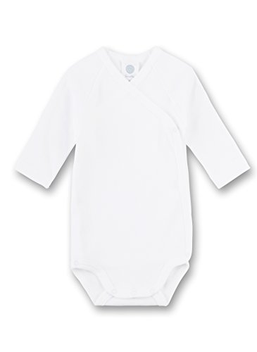 Sanetta 302300 Unisex - Baby Babykleidung/ Unterwsche/ Bodys, Gr. 50 Weiss von Sanetta