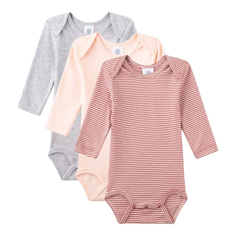 Sanetta 3er-Pack Bodys langarm Ringel von Sanetta