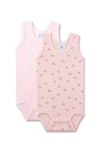 Sanetta Baby-Body ärmellos (Doppelpack) rosa | Hochwertiger und nachhaltiger Unisex-Body aus Bio-Baumwolle. Inhalt: 2er Set Baby Body 086 von Sanetta