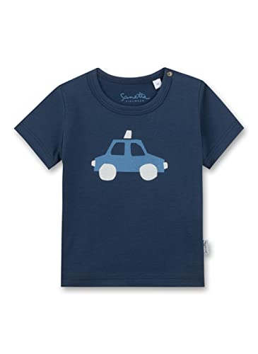 Sanetta Baby-Jungen 115656 T-Shirt, Blue air, 62 von Sanetta