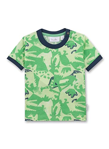 Sanetta Baby-Jungen 115682 T-Shirt, Light Green, 62 von Sanetta