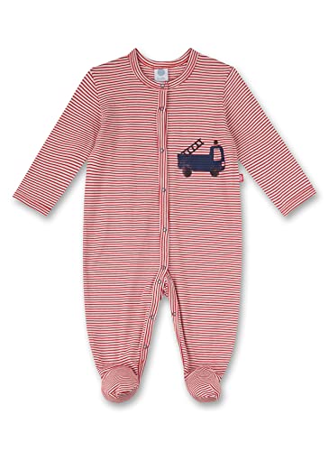 Sanetta Baby-Jungen 221836 Kleinkind-Schlafanzüge, Cranberry, 74 von Sanetta
