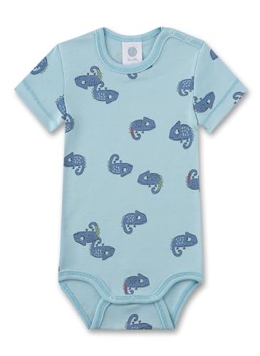 Sanetta Baby-Jungen 324315 Body, Milky Blue, 104 von Sanetta