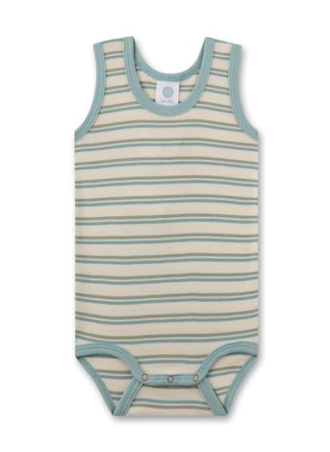 Sanetta Baby-Jungen 324330 Body, Kalk, 68 von Sanetta