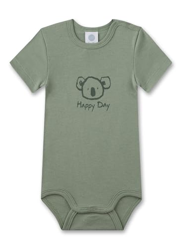 Sanetta Baby-Jungen 324332 Body, Lily Green, 68 von Sanetta