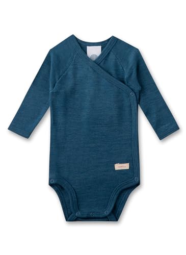 Sanetta Baby-Jungen 324364 Wickelbody, stahlblau, 44 von Sanetta